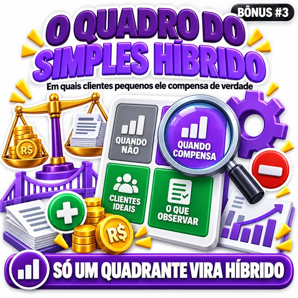 Bônus Quadro do Simples Híbrido