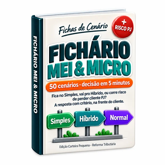Fichário MEI & Micro, plano básico